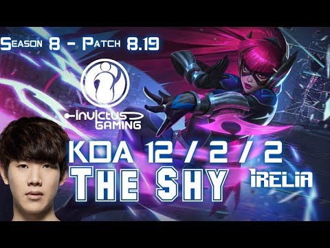IG The Shy IRELIA vs CAMILLE Top - Patch 8.19 KR Ranked