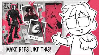 How to Make Eye-Catching OC References for Art Fight