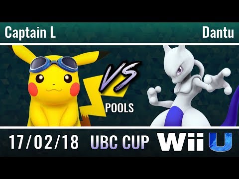 UBC Cup 2018: Pools - Captain L (Pikachu, Bayonetta) vs Dantu (Mewtwo, Bayonetta)