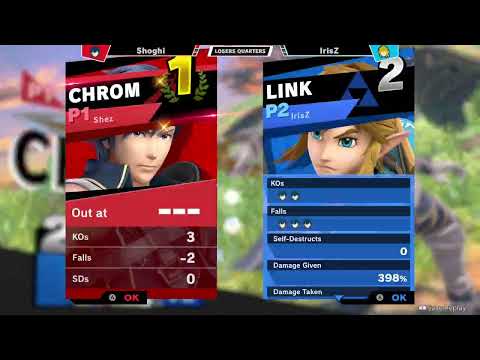 Tempo Revival 48 - Shoghi (Chrom) Vs. IrisZ (Link) - Losers Quarters - Smash Ultimate