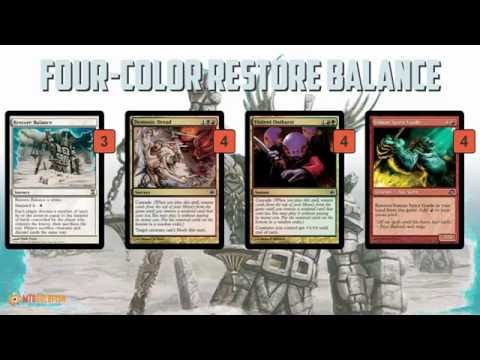 Instant Deck Tech: Four-Color Restore Balance (Modern)