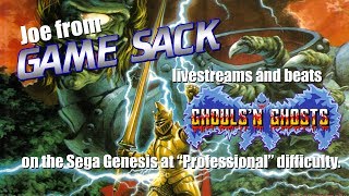 Joe beats Ghouls 'n Ghosts on his childhood Genesis