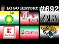 LOGO HISTORY 692 BP Zara Castrol Rostic S Kaufland Jacksonville Jaguars