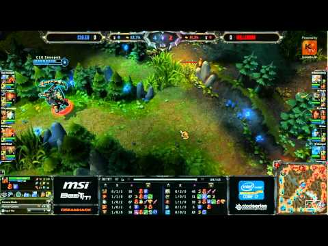 [LOL] CLG.EU vs MILLENIUM - DreamHack Summer 2012