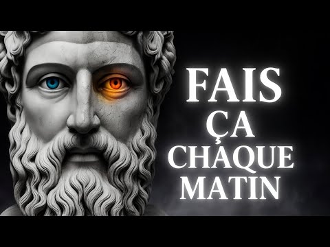 FAIS ÇA CHAQUE MATIN et DOMINE TA JOURNÉE | 10 SECRETS STOÏCIENS