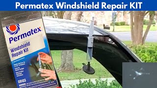 How to use the Permatex Windshield Repair Kit