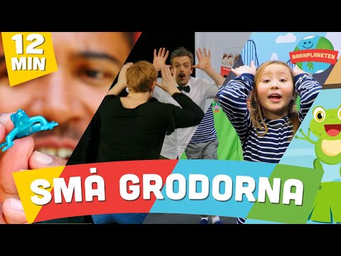 Små grodorna - Långvideo med Kompisbandet, Minikompisarna, Yankho och Animerad