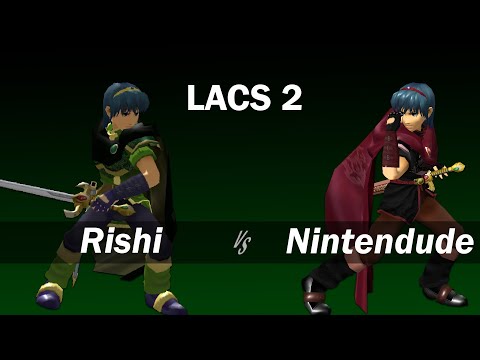 LACS 2 - LR4 - Rishi (Marth) vs Nintendude (Marth)