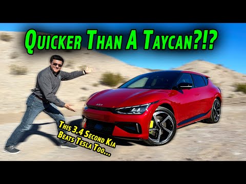 A New Taycan-Beater? | 2023 Kia EV6 GT First Drive