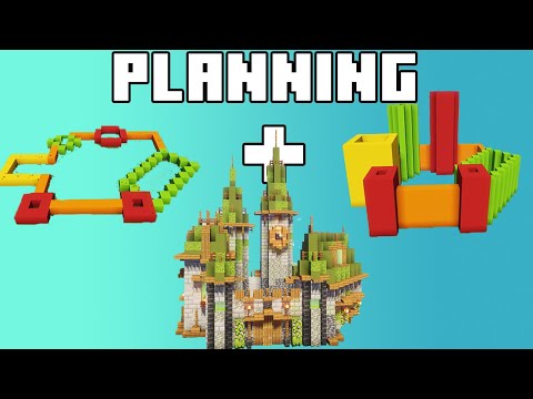 How to Plan Minecraft Builds!-Builders Academy