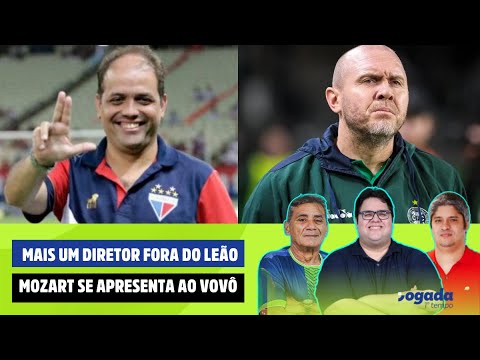 MAIS UM DIRETOR DEIXA O FORTALEZA | MOZART SE APRESENTA AO CEARÁ | JOGADA 1º TEMPO 02/01/2026