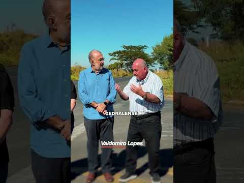 O trabalho por Cedral se transforma em realidade.
