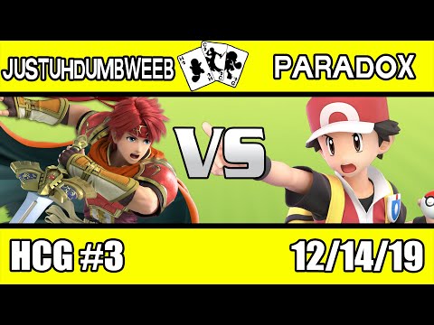 Smash @ HCG 3 - Justuhdumbweeb (Roy) vs Paradox (PT)