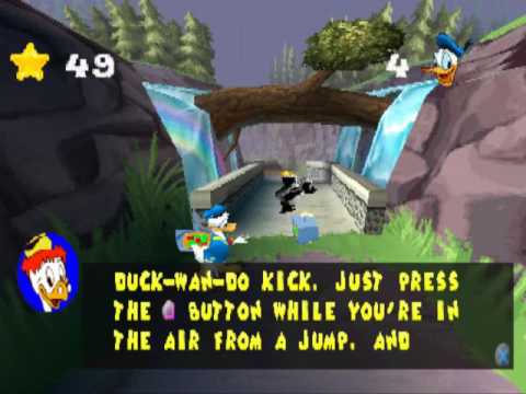 [PSX] Donald Duck Goin' Quackers - Prologue and Forest Edge Playthrough