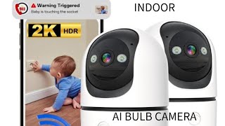 GYLIZIEX AI BULB CAMERA INDOOR SECURITY