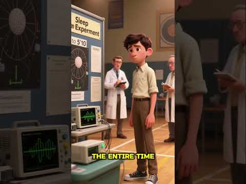 "He Stayed Awake for 11 Days Straight!"#SleepDeprivation, #CrazyExperiments