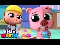 Johnny Johnny Song - Little Girl Version | Good Manners | Little World Kids Songs & Nursery Rhymes