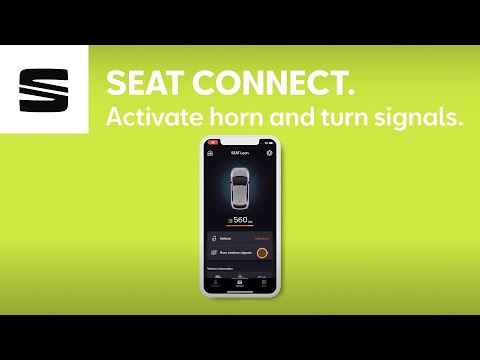 Activate horn and turn signals remotely with SEAT CONNECT | SEAT