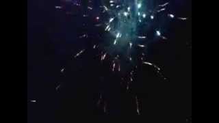 preview picture of video 'Fireworks - 31st December 2013 at Mozambique Ponta do Ouro'