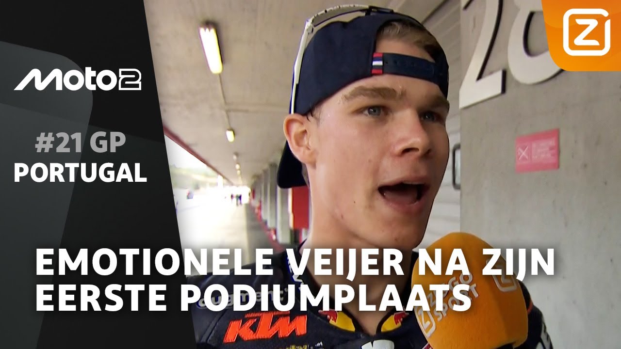 Veijer: "In de laatste rondes begon mijn arm het op te geven" 😳 | Interview Collin Veijer na Moto2