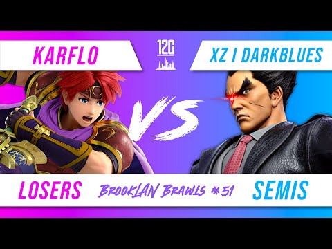 BrookLAN Brawls 51 - XZ | Darkblues (Kazuya) v. Karflo (Roy, Chrom) - Losers Semis