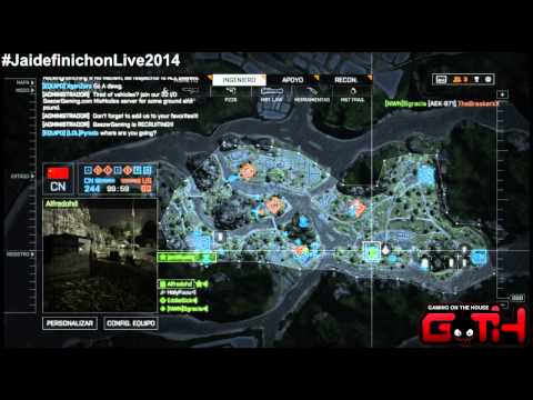 Battlefield 4 China Rising! #JaidefinichonLIVE2014 (EN VIVO 20:30 Hrs)  en Español - GOTH