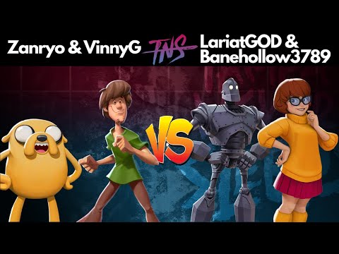 Zanryo/VinnyG (Jake/Shaggy) vs LariatGOD/Banehollow3789(Iron Giant/Velma) - MultiVersus 2v2 TOP 8