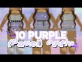 The Best 20 Purple Bloxburg Outfit Codes