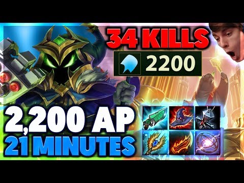 FASTEST 2,000AP EVER | URF VEIGAR FULL GAMEPLAY - BunnyFuFuu