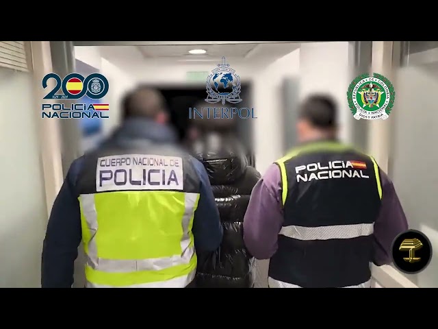 La Policía Nacional detiene a un fugitivo colombiano integrante del Ejército de Liberación Nacional