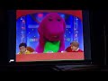Closing To Barney Hop To It 1998 VHS