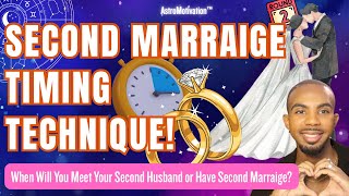 Second Marriage Timing Technique! Quick & Easy! 2️⃣🕑💕