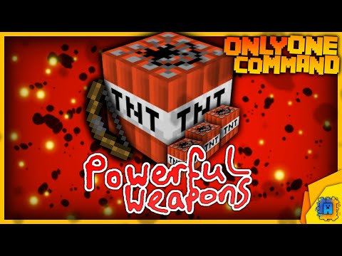 IJAMinecraft - Minecraft: Powerful Weapons in only one command! (1.8)