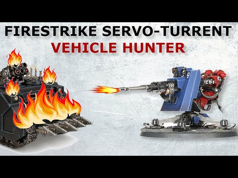 Firestrike Servo-Turrent is good | Space Marines Warhammer 40k