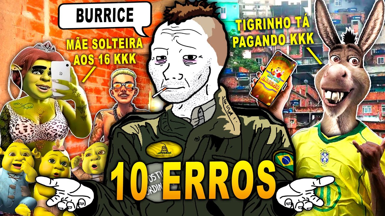 10 ERROS QUE TODO BRASILEIRO COMETE - VOCÊ FAZ O ÚLTIMO!