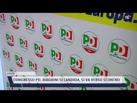 2021-09-30 PRATO - CONGRESSO PD, BIAGIONI SI CANDIDA, SI VA VERSO SCONTRO