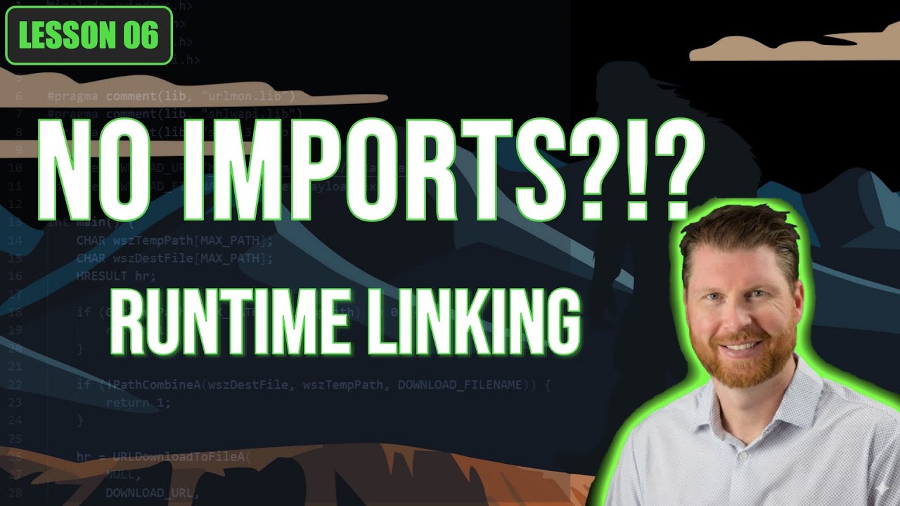 Analyzing Runtime Linking | Strings & Imports | Lesson 6