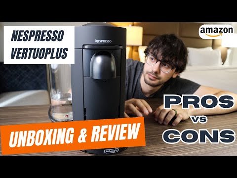 Nespresso VertuoPlus Coffee Machine Review & Unboxing in under 2 minutes | Amazon.com