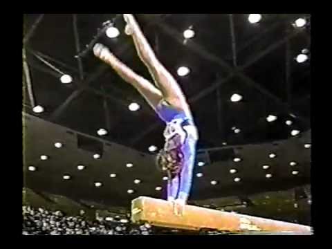 Chelle Stack - 1991 US Olympic Festival AA - Balance Beam