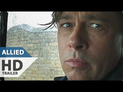ALLIED Teaser Trailer (2016) Brad Pitt, Marion Cottilard Movie