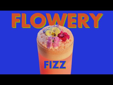 Tropical Ramos Fizz? (Thai “Flowery” Fizz Cocktail)