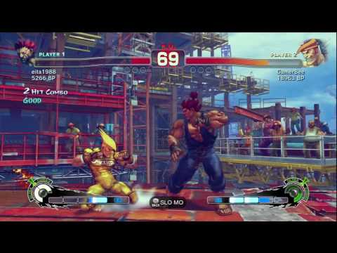 SSF4: GamerBee (Adon) vs. eita1988 [Eita] (Akuma)