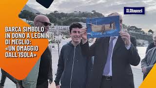 Ischia, barca simbolo in dono a Legnini. Di Meglio «Un omaggio dall’isola»