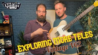 Video thumbnail for Vintage Icon V62 Telecaster - The Guitar Bay by The Guitar Bay
