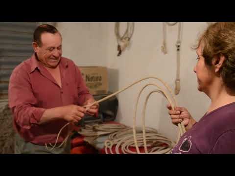 Ciclo "Gestos del Oficio" Antonio "Nito" Flores. Artesano rubro cuero (Dpto. General Ocampo)