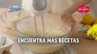 Nestle Panqué de Limón con La Lechera y Carnation