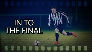 Newcastle United U23 are in to the final