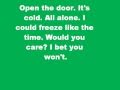 Mitchel Musso-Open The Door (lyrics) 