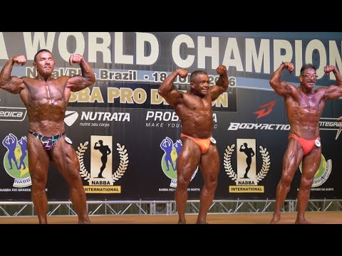 NABBA Worlds 2016 - Masters Over 60 Comparisons