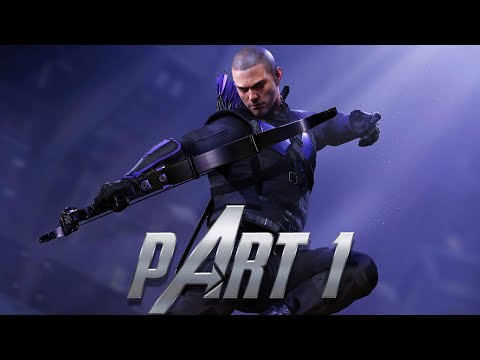 MARVEL'S AVENGERS HAWKEYE DLC Walkthrough Gameplay Part 1 - CLINT BARTON (PC)
